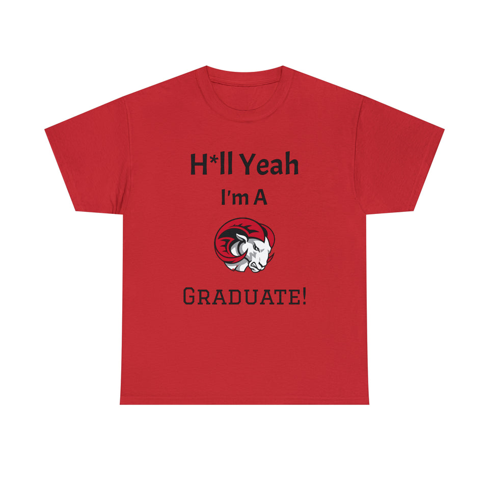 H*ll Yeah! WSSU Grad Unisex Heavy Cotton Tee