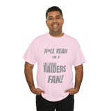 Las Vegas Raiders Football Unisex Heavy Cotton Tee