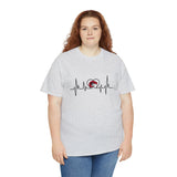 Winston Salem State University Heartbeat Unisex Heavy Cotton Tee