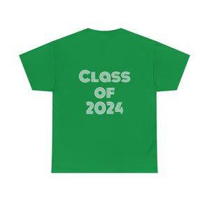 Heck Yeah My Son Is A UNCC Senior Unisex Heavy Cotton Tee