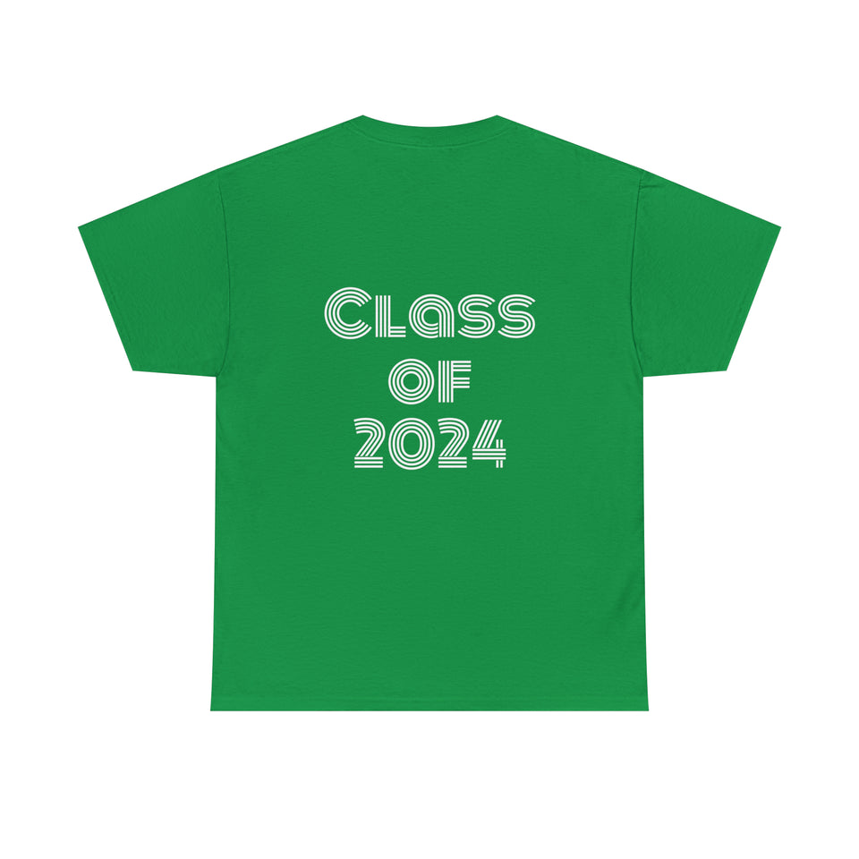 Heck Yeah My Son Is A UNCC Senior Unisex Heavy Cotton Tee