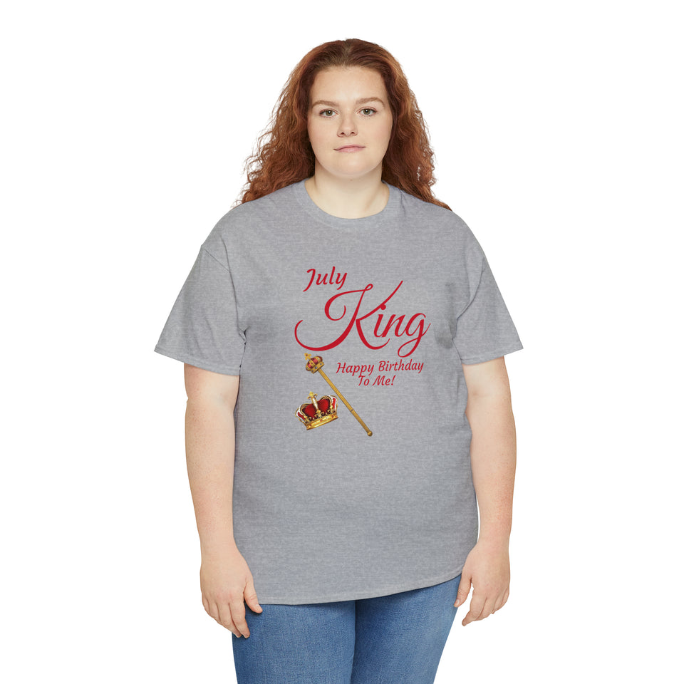 July King Unisex Heavy Cotton Tee