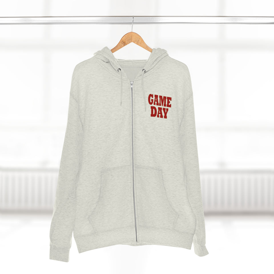 San Francisco Game Day Unisex Zip Hoodie