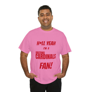 Arizona Cardinals Football Unisex Heavy Cotton Tee