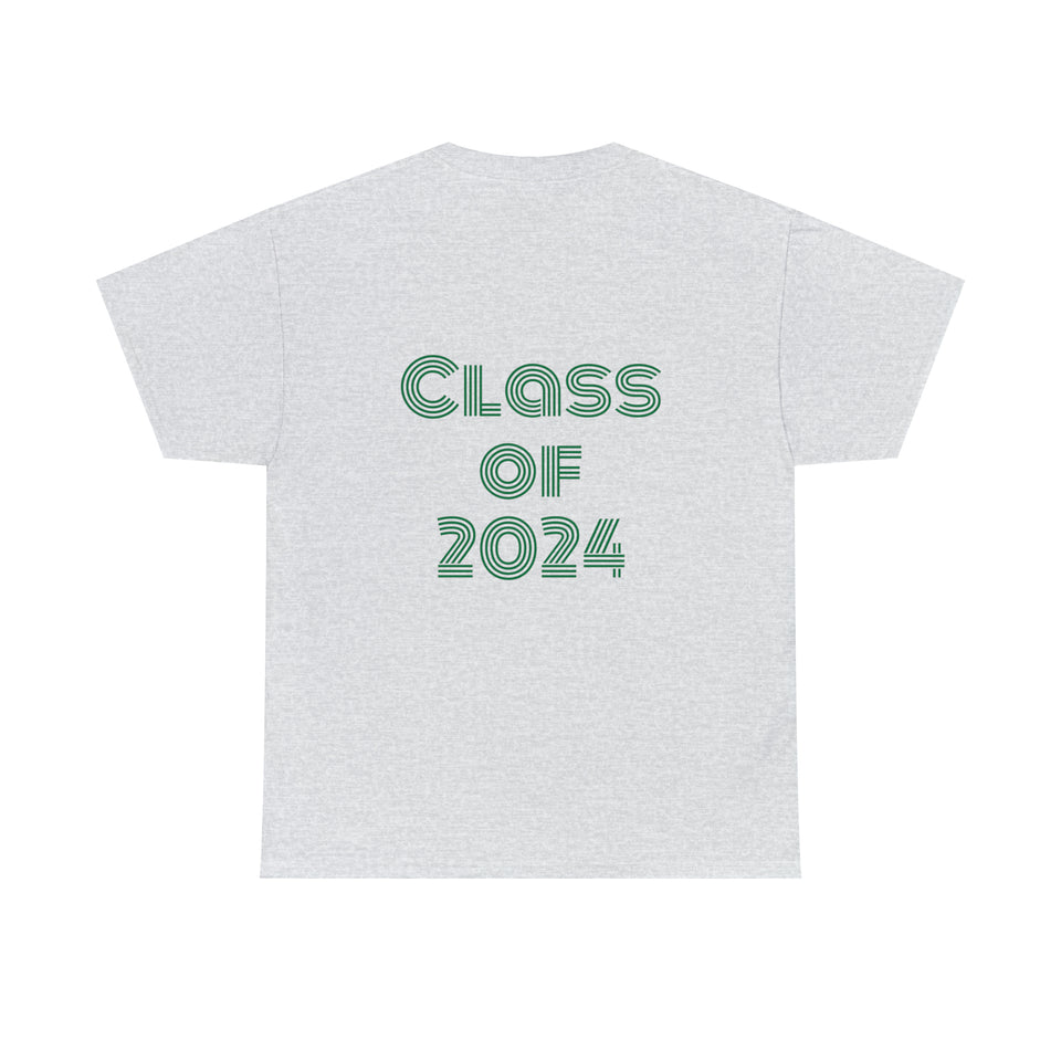 Heck Yeah My Son Is A UNCC Senior Unisex Heavy Cotton Tee