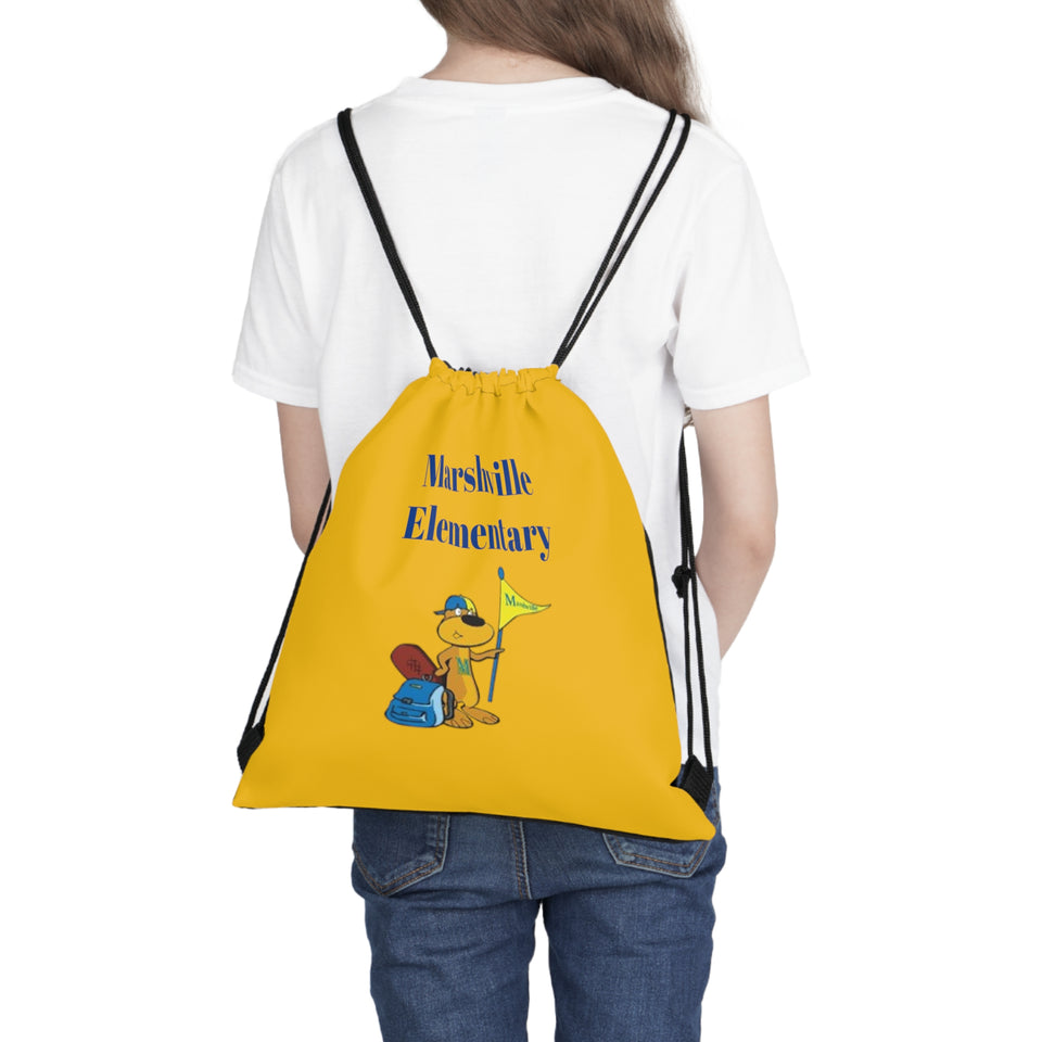 Marshville Elementary Outdoor Drawstring Bag
