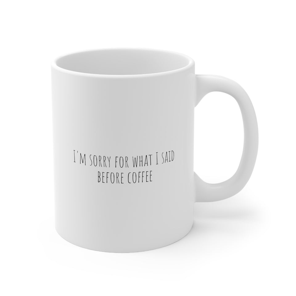 Coffee Lovers Ceramic Mug 11oz
