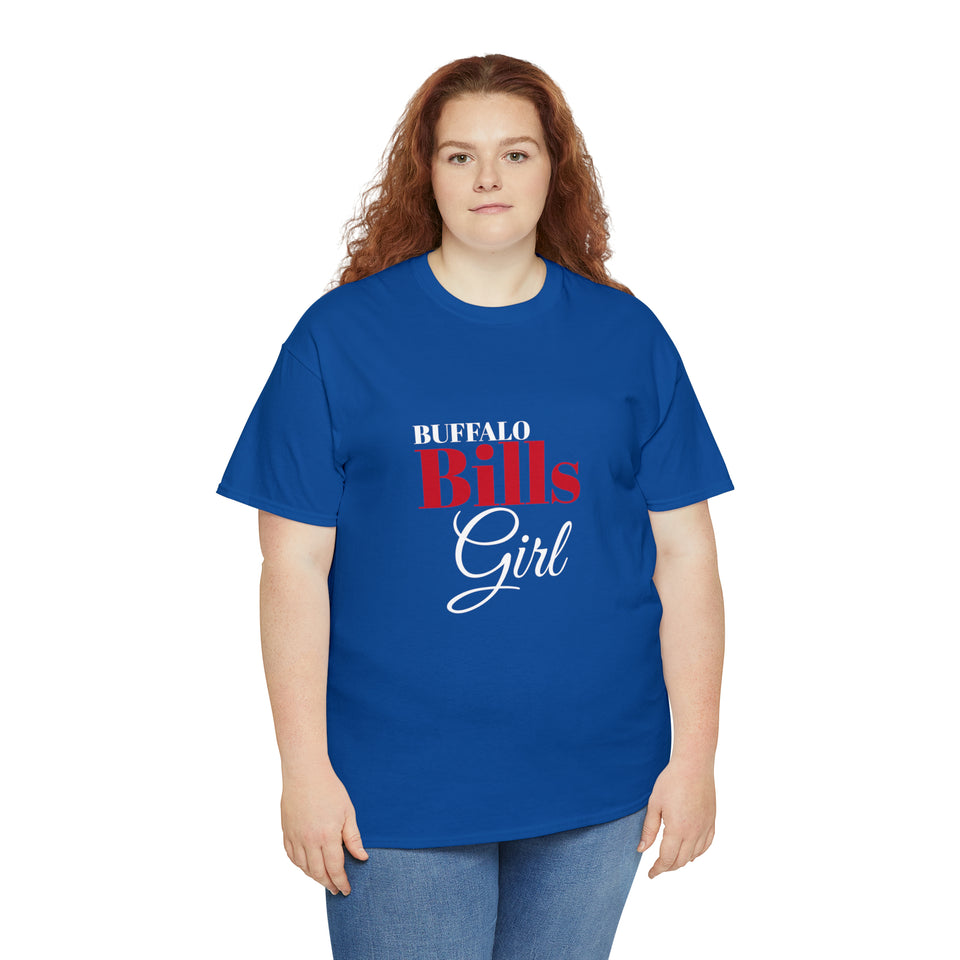 Buffalo Bills Girl Unisex Heavy Cotton Tee