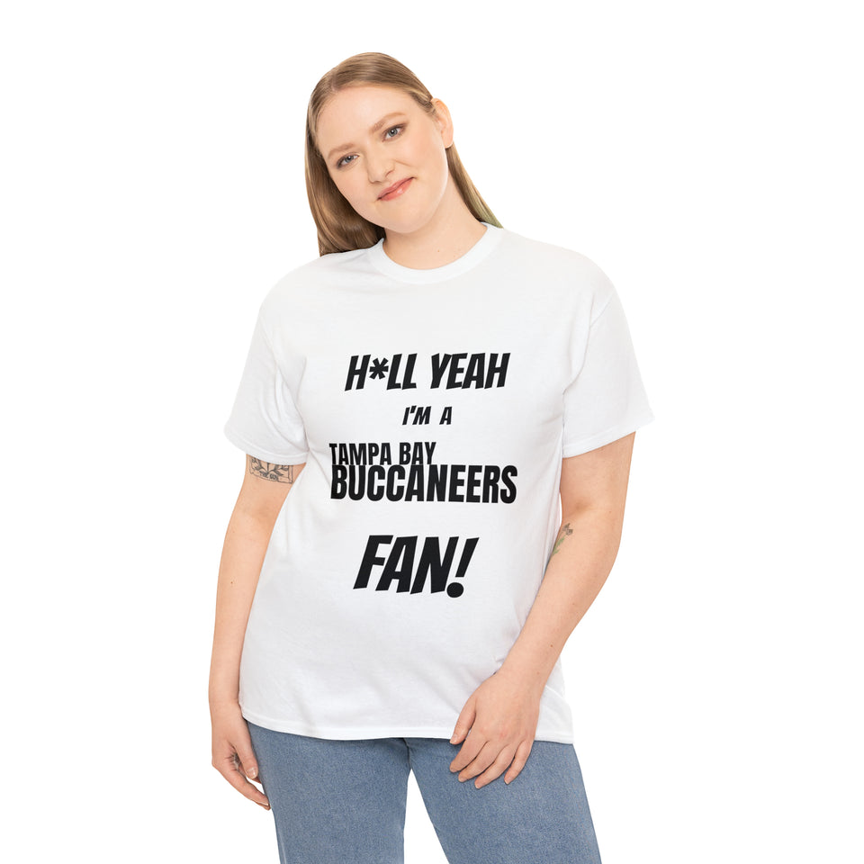 Tampa Bay Buccaneers Football Unisex Heavy Cotton Tee