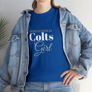 Indianapolis Colts Girl Unisex Heavy Cotton Tee