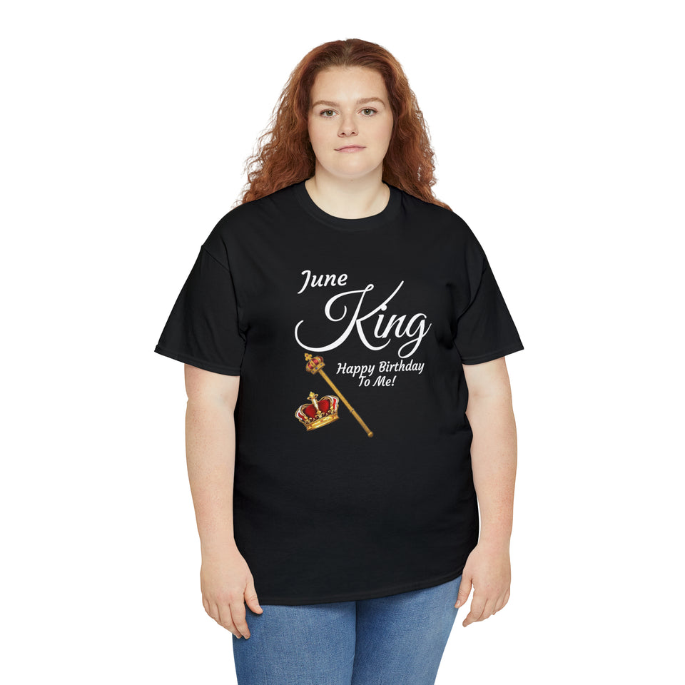 June King Unisex Heavy Cotton Tee