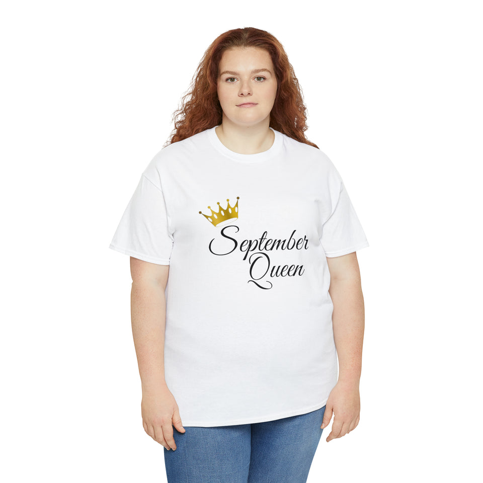 September Queen Unisex Heavy Cotton Tee