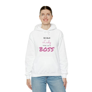 Specialty Act Like A Lady Hooded Sweatshirt