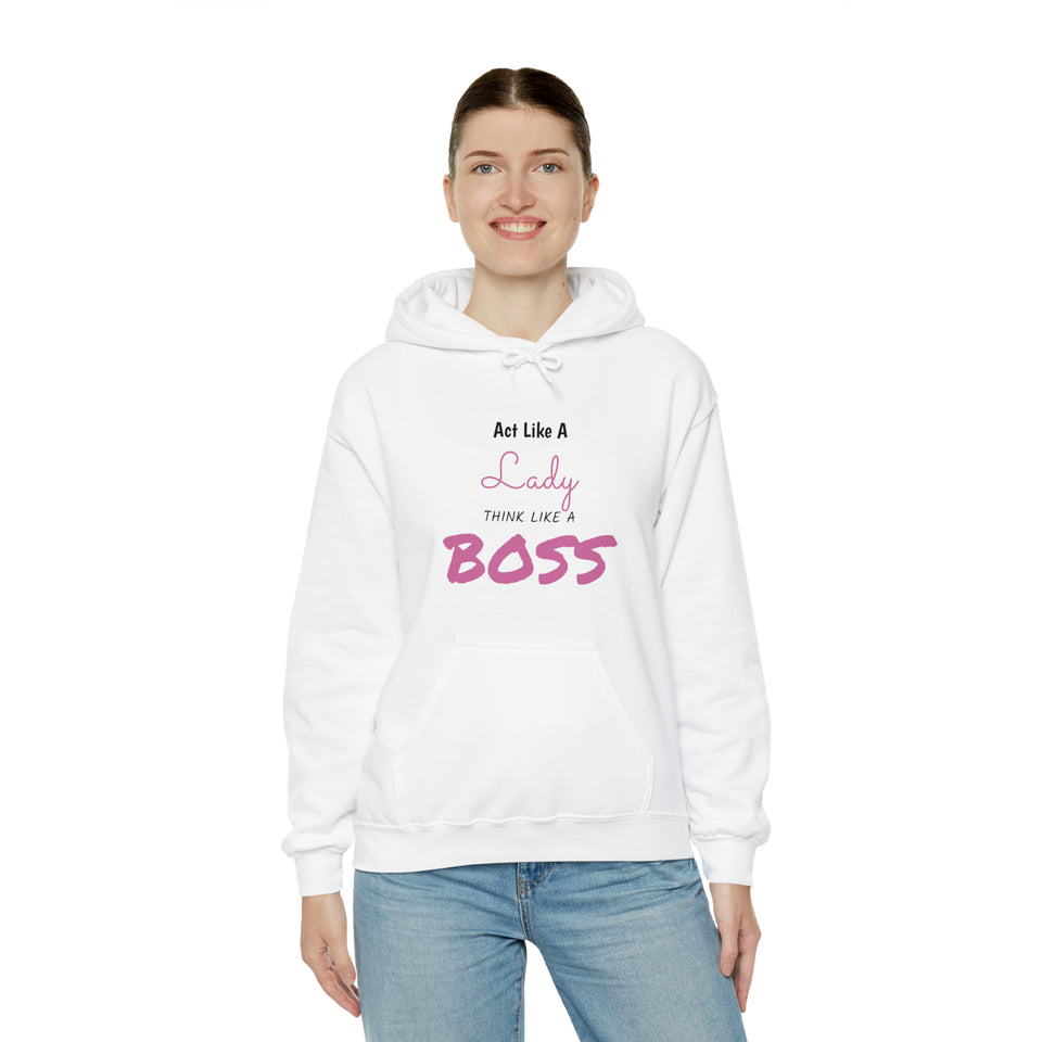 Specialty Act Like A Lady Hooded Sweatshirt