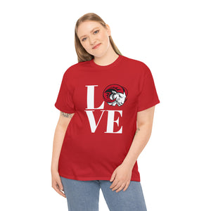 LOVE WSSU Unisex Heavy Cotton Tee