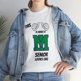 This Is What A Mountain Island Charter High School Senior Looks Like Class Of 2024 Unisex Heavy Cotton Tee