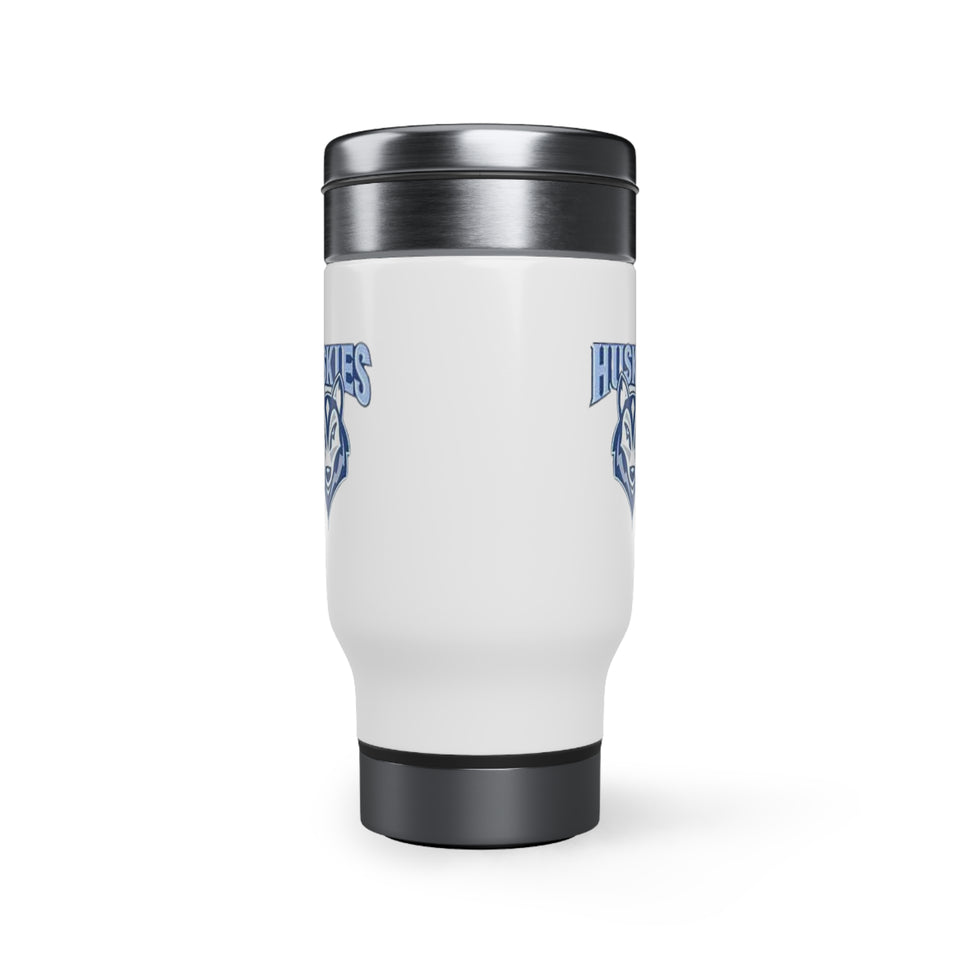 Hunter Huss HS Stainless Steel Travel Mug with Handle, 14oz