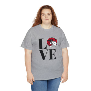 LOVE WSSU Unisex Heavy Cotton Tee