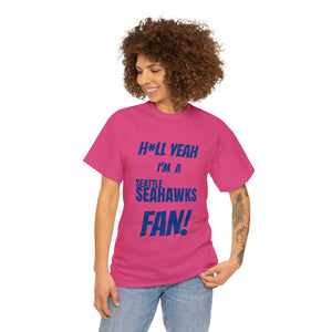 Seattle Seahawks Football Unisex Heavy Cotton Tee