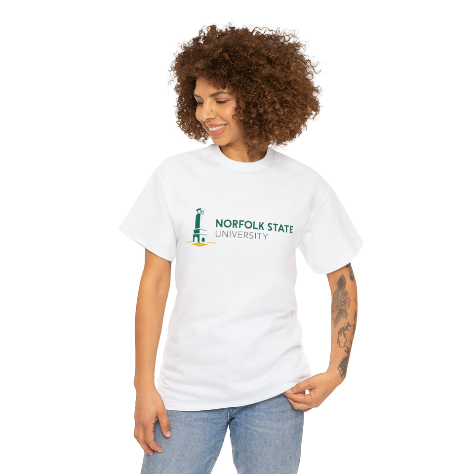 Norfolk State Unisex Heavy Cotton Tee