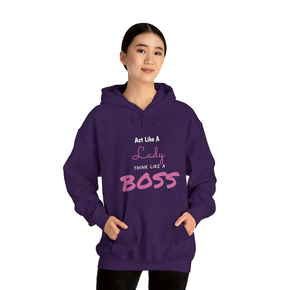 Specialty Act Like A Lady Hooded Sweatshirt