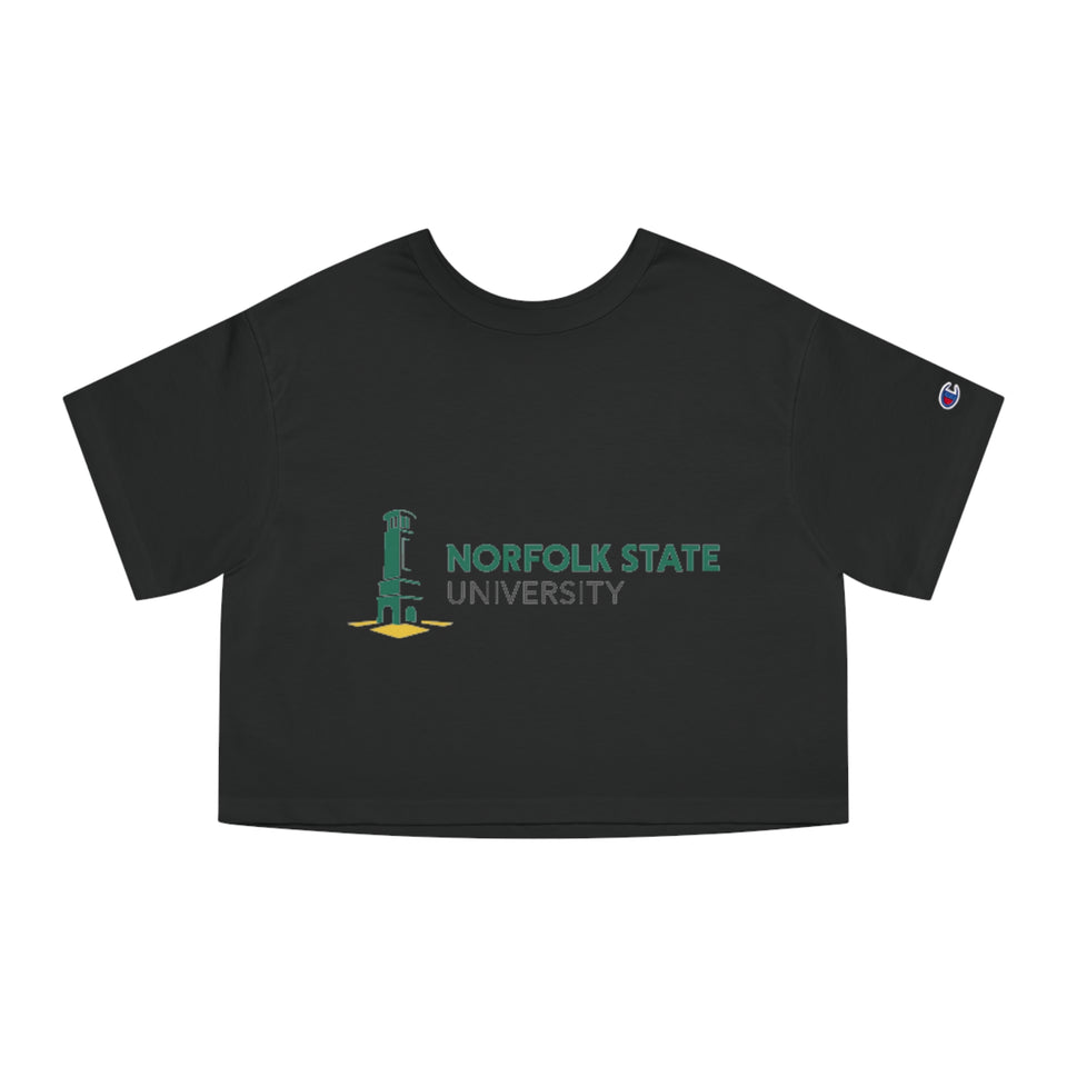 Norfolk State Champion Women's Heritage Cropped T-Shirt