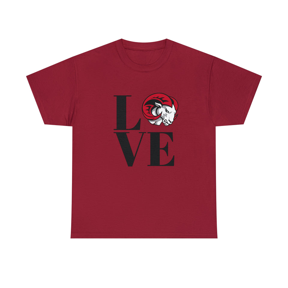 LOVE WSSU Unisex Heavy Cotton Tee