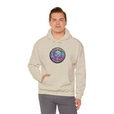 Travel With Glitter Unisex Heavy Blend™ Hooded Sweatshirt
