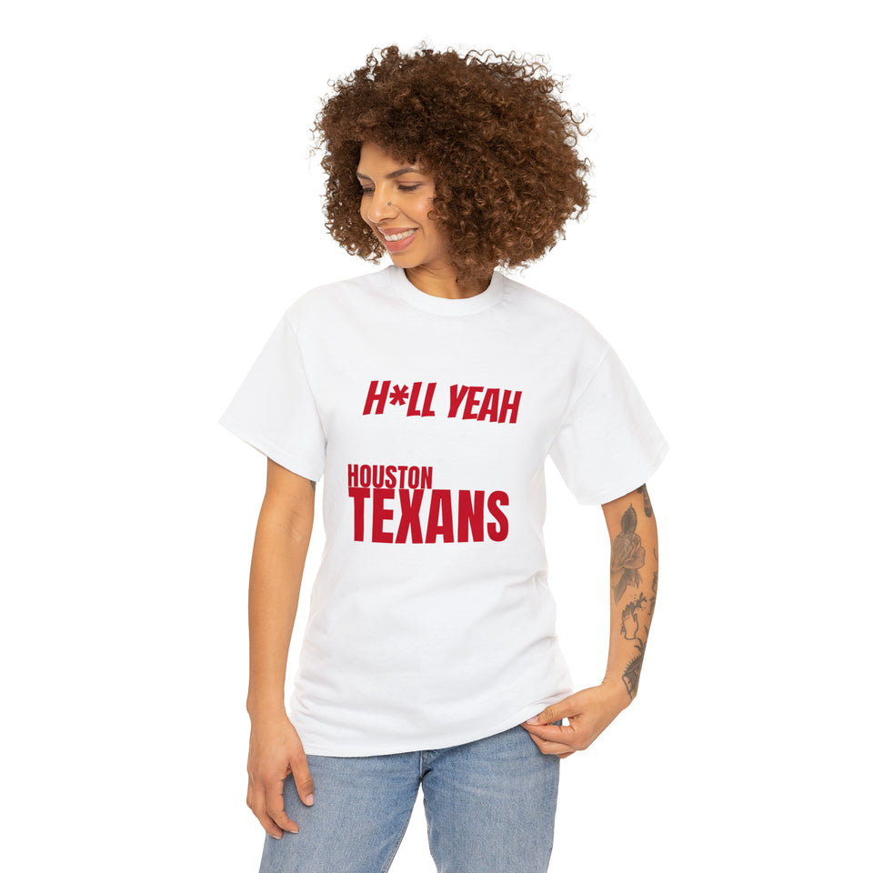 Houston Texans Football Unisex Heavy Cotton Tee