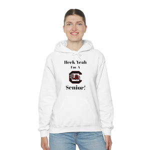 Heck Yeah I'm A SC Gamecocks Senior Unisex Heavy Blend™ Hooded Sweatshirt