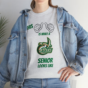 This Is What A UNCC Senior Looks Like Unisex Heavy Cotton Tee