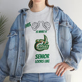 This Is What A UNCC Senior Looks Like Unisex Heavy Cotton Tee