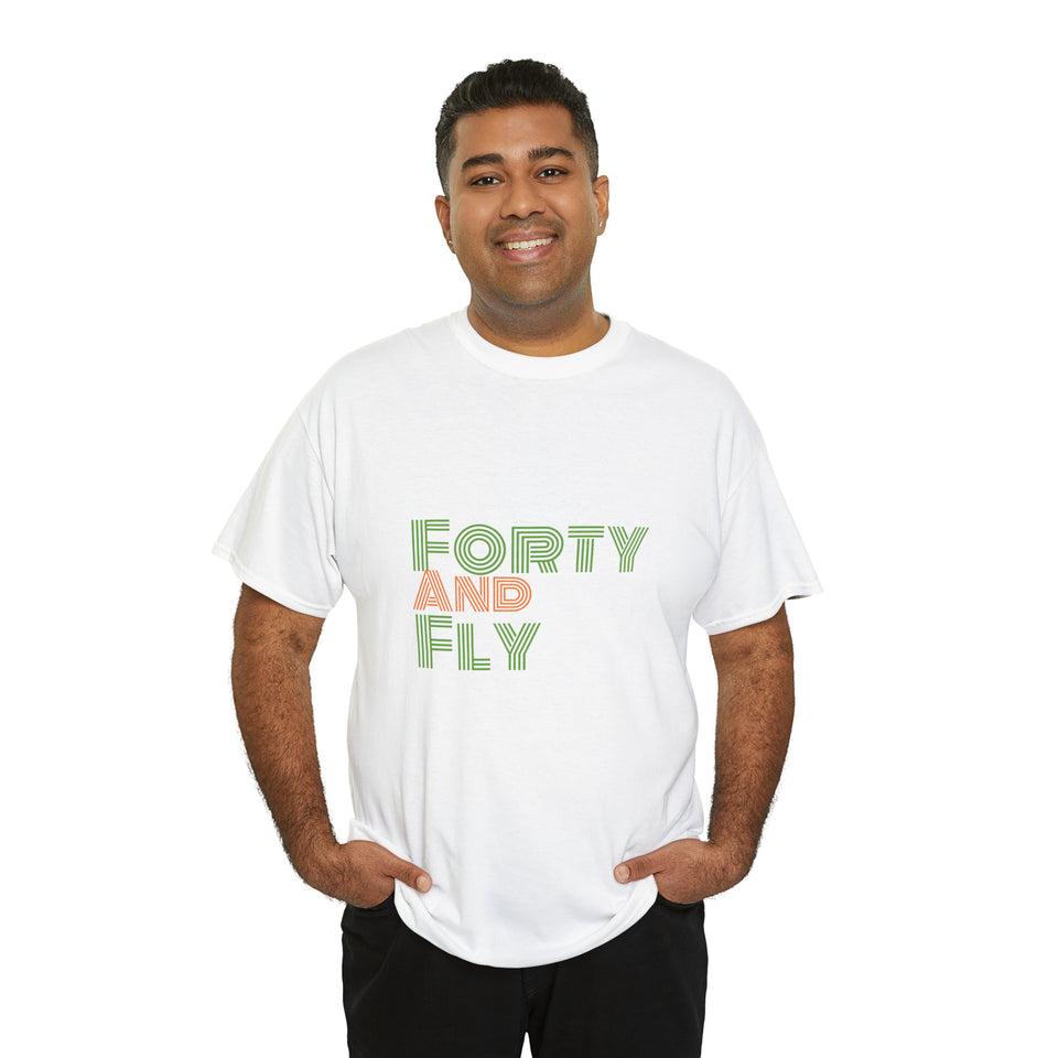 Forty Unisex Heavy Cotton Tee
