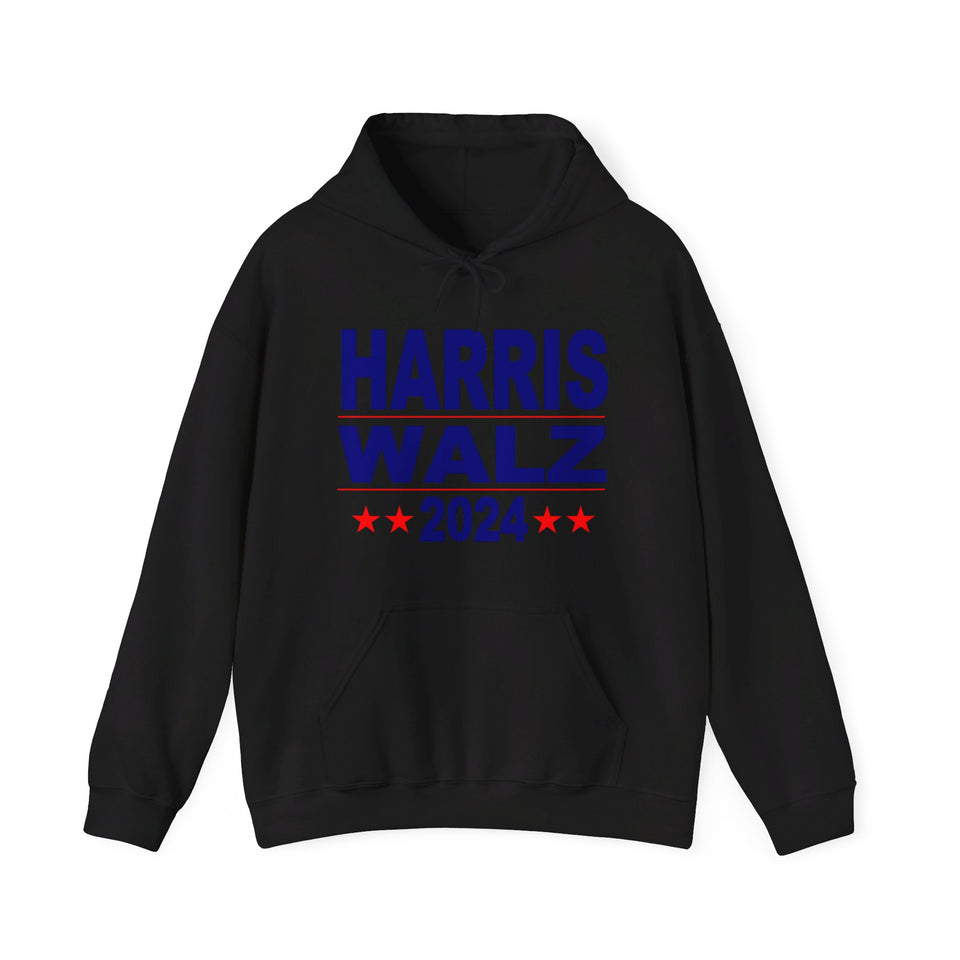 Harris Walz 2024 Unisex Heavy Blend™ Hooded Sweatshirt