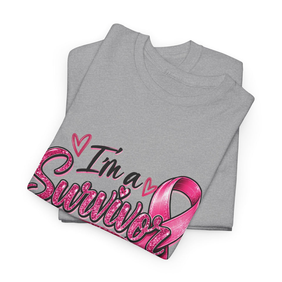 Breast Cancer Awareness Unisex Heavy Cotton Tee