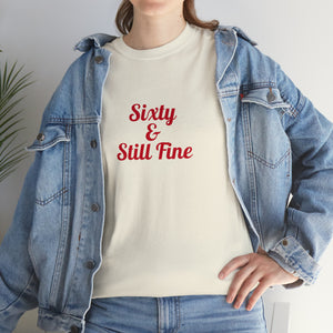 Sixty Unisex Heavy Cotton Tee