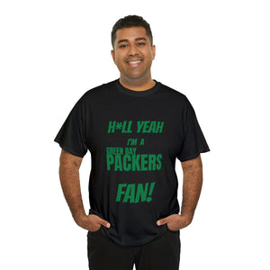 Green Bay Packers Football Unisex Heavy Cotton Tee