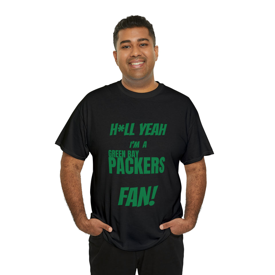 Green Bay Packers Football Unisex Heavy Cotton Tee