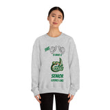 This Is What A UNCC Senior Looks Like Unisex Heavy Blend™ Crewneck Sweatshirt