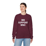 We Support WNC Unisex Heavy Blend™ Crewneck Sweatshirt