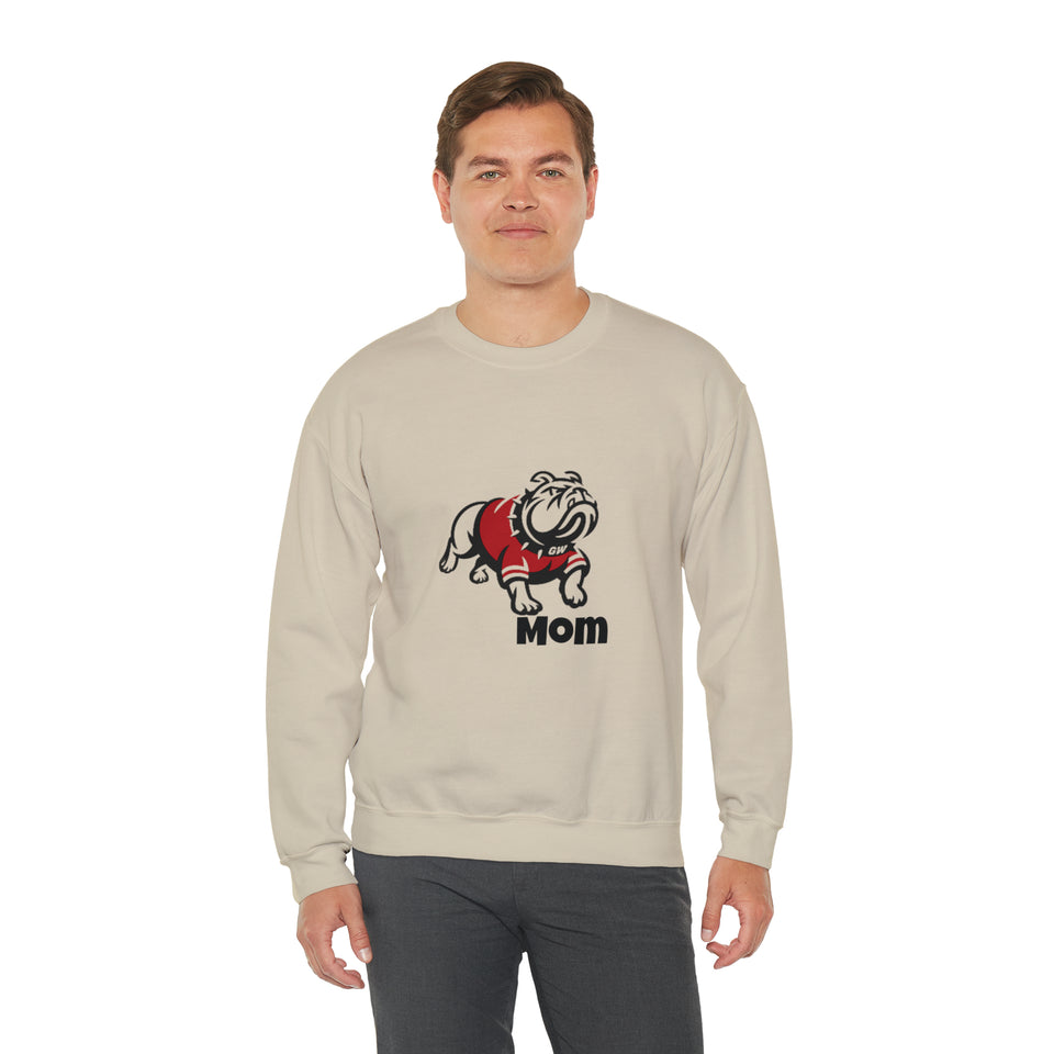 Gardner Webb Mom Unisex Heavy Blend™ Crewneck Sweatshirt