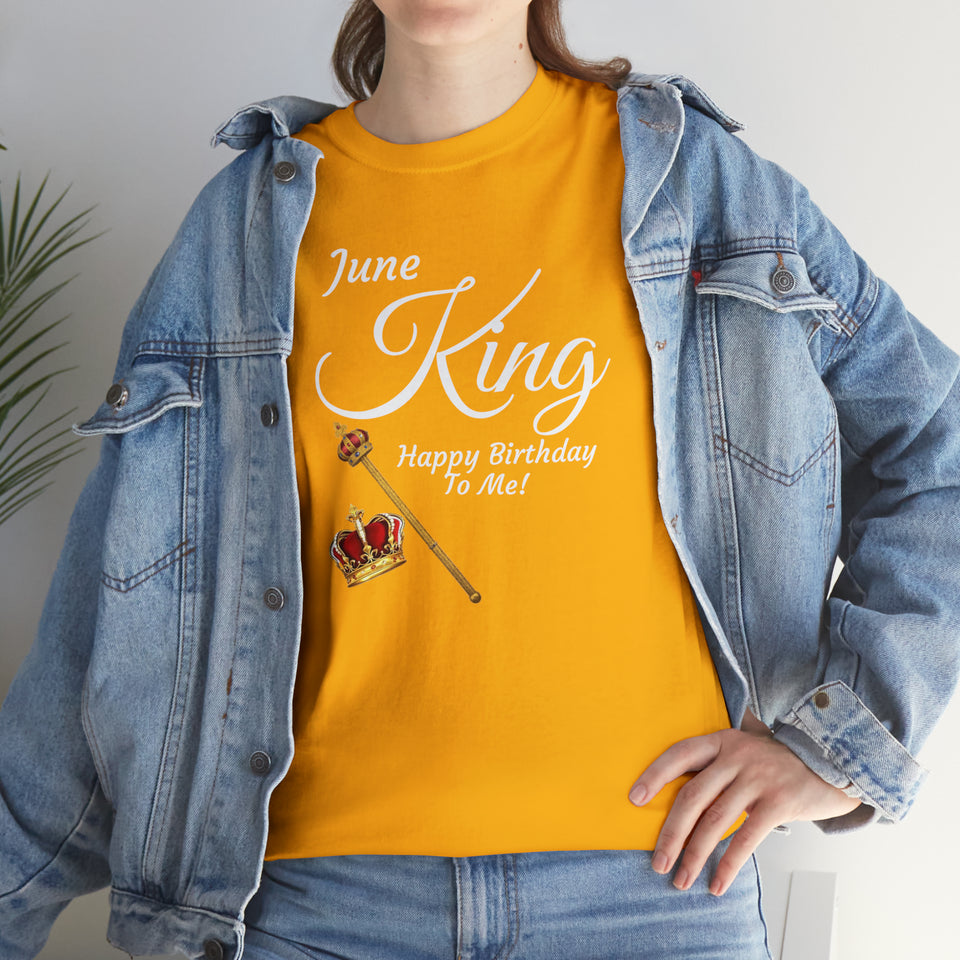 June King Unisex Heavy Cotton Tee