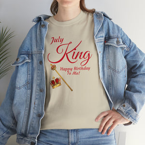 July King Unisex Heavy Cotton Tee