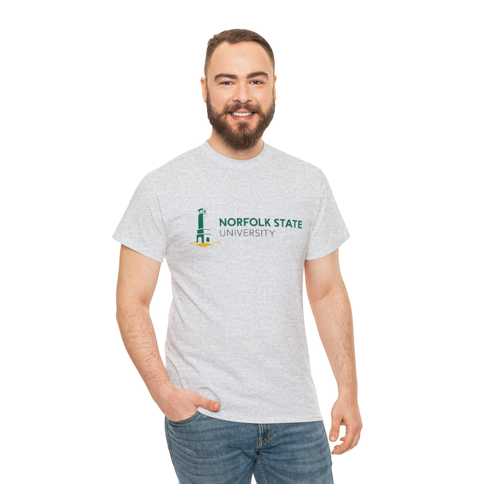 Norfolk State Unisex Heavy Cotton Tee