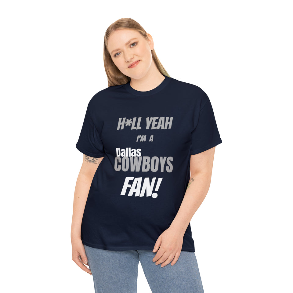 Dallas Cowboys Football Unisex Heavy Cotton Tee