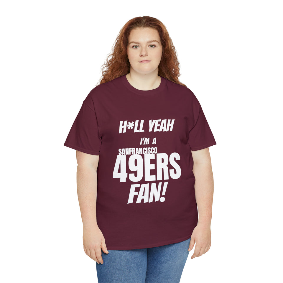 San Francisco Football Unisex Heavy Cotton Tee