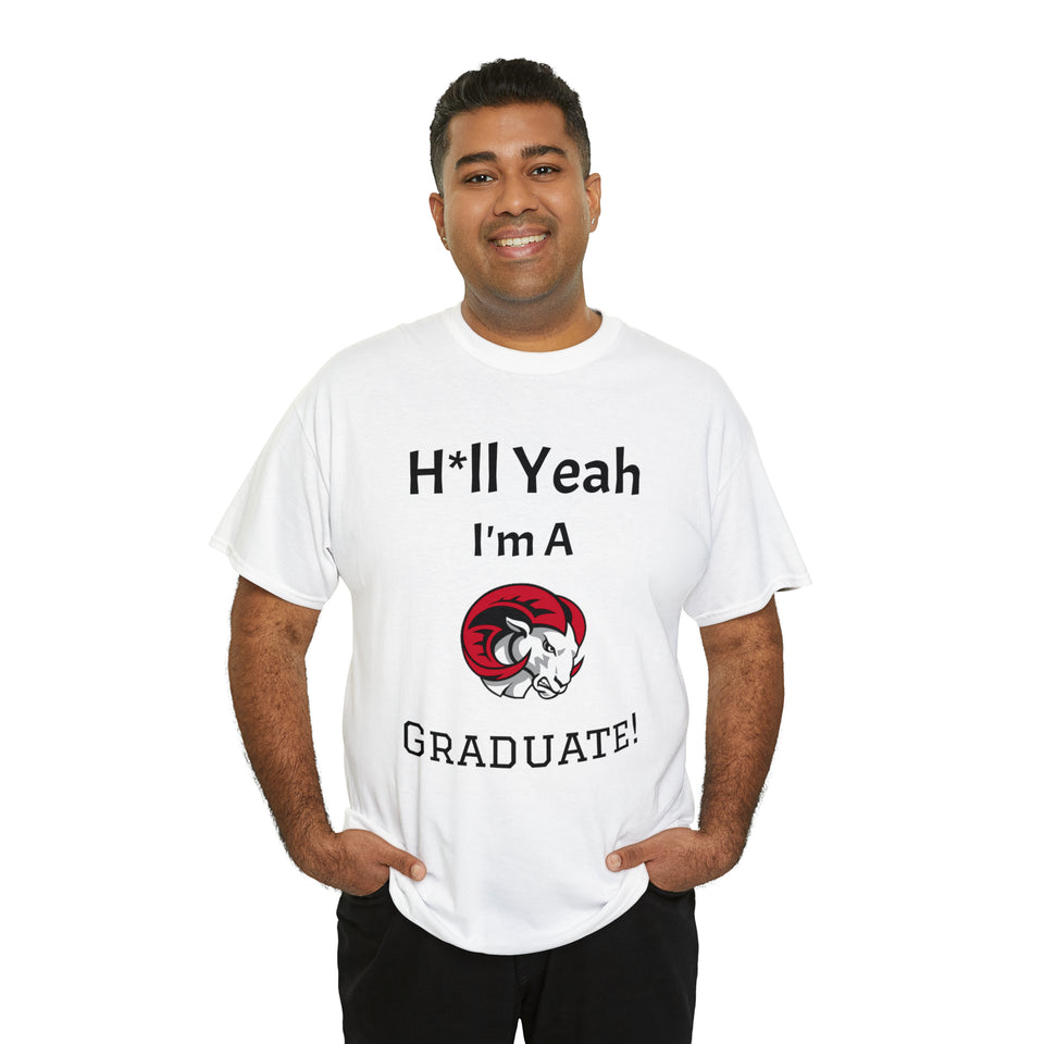 H*ll Yeah! WSSU Grad Unisex Heavy Cotton Tee