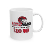 WSSU Band Mom Ceramic Mug, (11oz, 15oz)