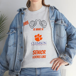 This Is What A Clemson Senior Looks Like Unisex Heavy Cotton Tee