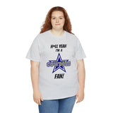 H*ll Yeah I'm A Dallas Cowboys Fan Unisex Heavy Cotton Tee